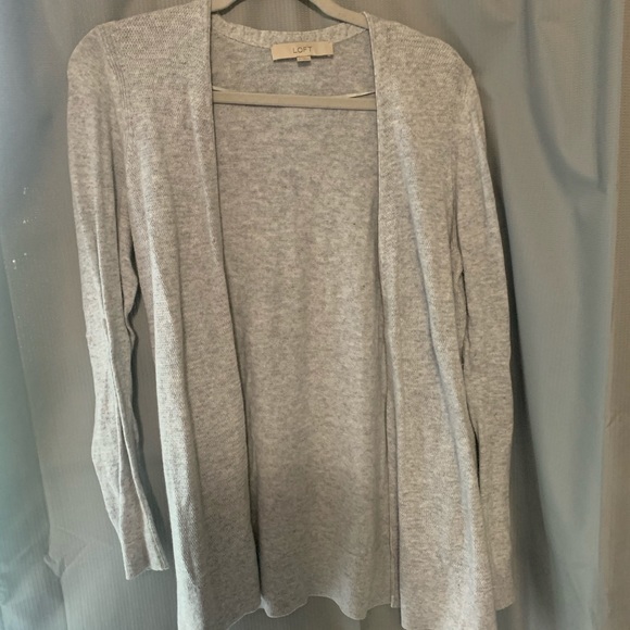 Grey longer cardigan - Picture 1 of 2